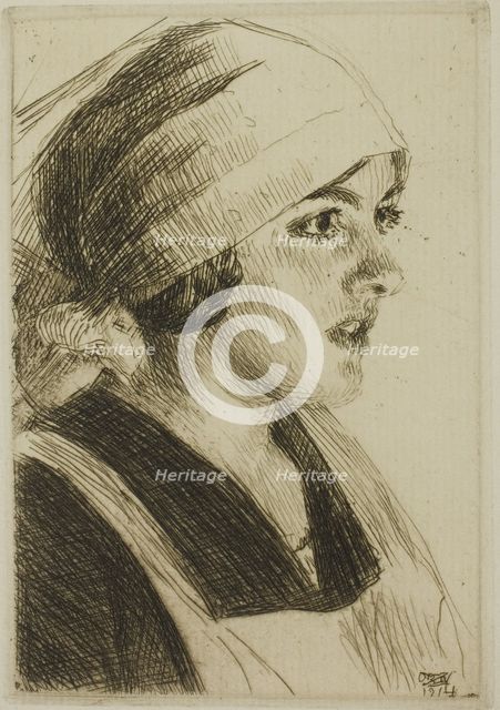 Gulli I, 1914. Creator: Anders Leonard Zorn.