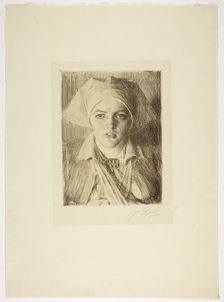 Gulli II, 1918. Creator: Anders Leonard Zorn