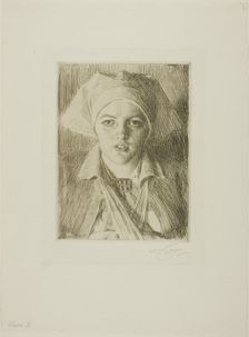 Gulli II, 1918. Creator: Anders Leonard Zorn
