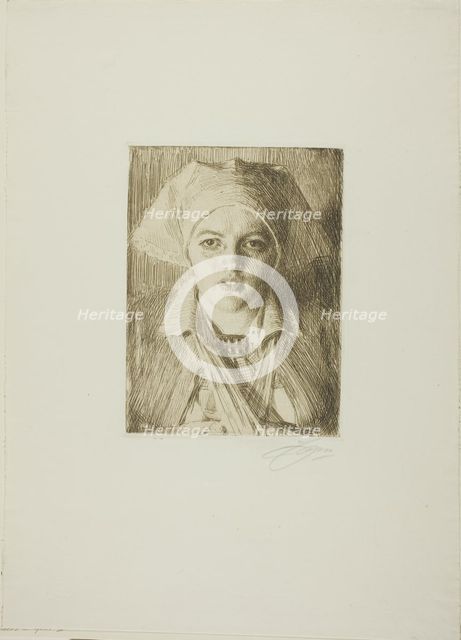 Gulli II, 1918. Creator: Anders Leonard Zorn.