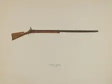 Gun, 1938. Creator: Eugene Bartz