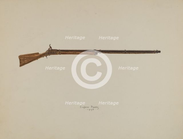 Gun, 1938. Creator: Eugene Bartz.