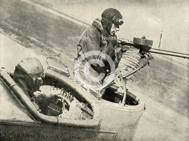 'Gun And the Instruments Used By The Pilot', (1919). Creator: Unknown.