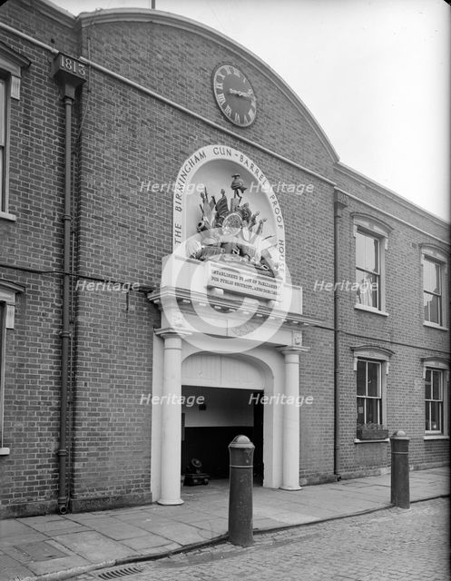 Gun Barrel Proof House, Birmingham, West Midlands, 1962. Artist: GB Mason