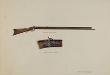 Gun, c. 1936. Creator: Harry G Aberdeen