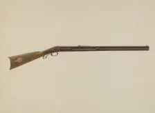 Gun, c. 1938. Creator: Samuel Faigin