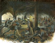 Gun Deck, Pendennis Castle, c1540s, (c1970-2010). Artist: Ivan Lapper