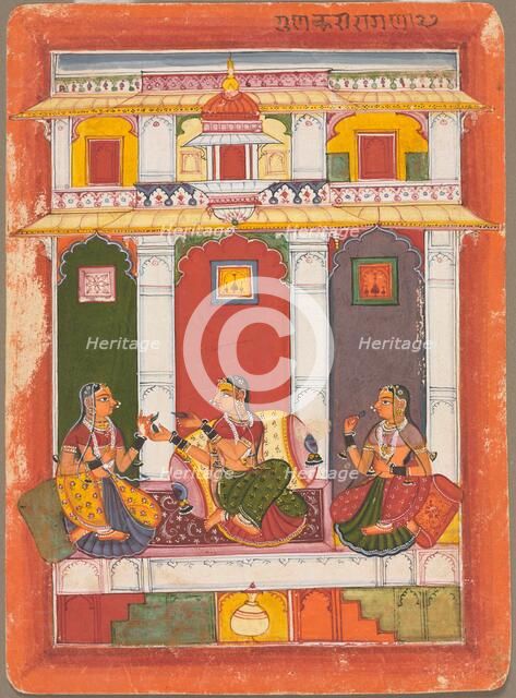 Gunakali Ragini, 1675-1725. Creator: Unknown.