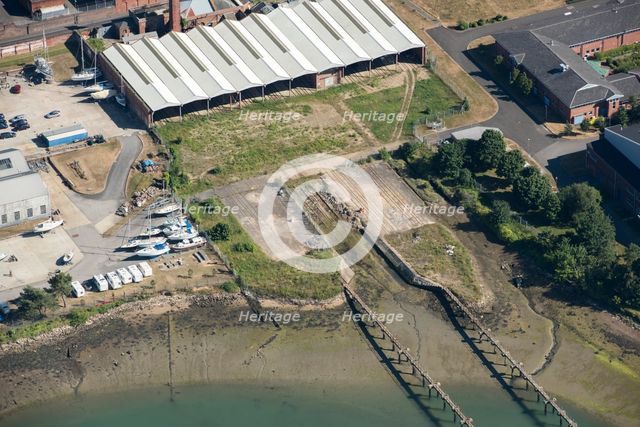 Gunboat Traverser System, Haslar Gunboat Yard, Gosport, Hampshire, 2018. Creator: Historic England.
