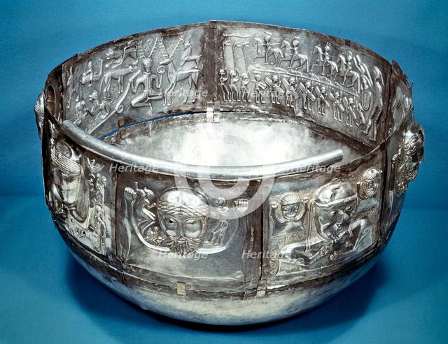 Gundestrup Cauldron, Celtic ritual vessel, 2nd century BC. Artist: Unknown