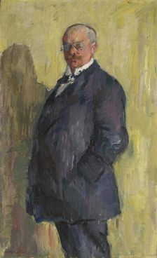 Gunnar Heiberg, probably between 1910 and 1920. Creator: Henrik Louis Lund