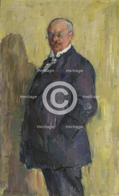 Gunnar Heiberg, probably between 1910 and 1920. Creator: Henrik Louis Lund.