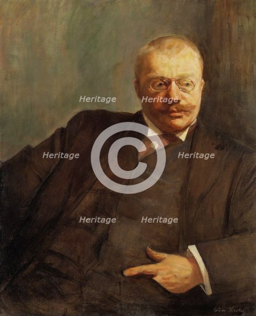 Gunnar Heiberg, the Author, 1900. Creator: Oda Krohg.