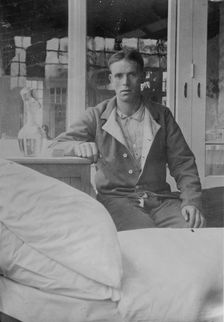 Gunner McPhail, 107th Co. (Canadians), who escaped from Germans, between 1914 and c1915. Creator: Bain News Service