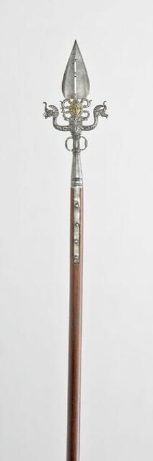 Gunner's Linstock (Matchholder) combined with Spear, Italy, 1600/30. Creator: Unknown