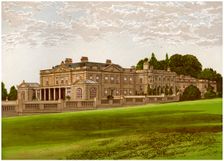 Gunton Park, Norfolk, home of Lord Suffield, c1880