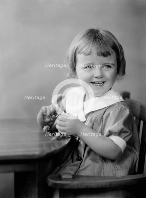 Gunther, Joan F. - Portrait, 1933. Creator: Harris & Ewing.
