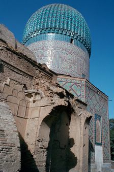 Gur-e Amir, Samarkand, Uzbekistan. Creator: Vivienne Sharp