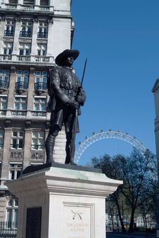 Gurkha Memorial, 2005. Creator: Ethel Davies