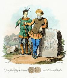 Gurm Gamle (Gormo), King of Denmark from 840, 1815