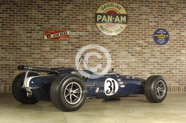 Gurney Eagle racing car 1966. Artist: Simon Clay.