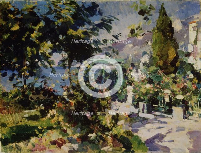 Gurzuf, 1917. Artist: Korovin, Konstantin Alexeyevich (1861-1939)