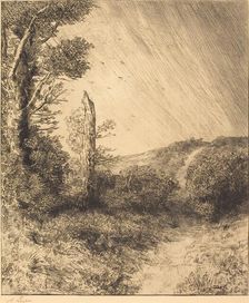 Gust of Wind (Le coup de vent). Creator: Alphonse Legros