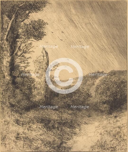 Gust of Wind (Le coup de vent). Creator: Alphonse Legros.