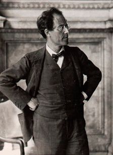 Gustav Mahler, Austrian composer and conductor, 1900s. Artist: Anon