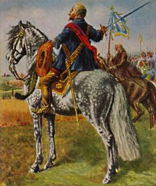 Gustav Adolf 1594-1632. Nach dem Gemälde von W. Camphausen 1934. Creator: Unknown
