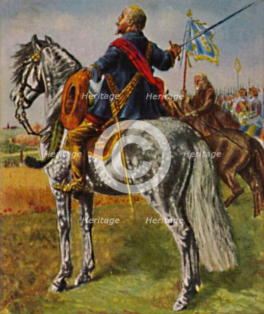 'Gustav  Adolf 1594-1632. Nach dem Gemälde von W. Camphausen', 1934. Creator: Unknown.