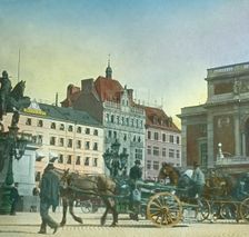 Gustav Adolf's Square, Stockholm, Sweden, late 19th-early 20th century. Creator: Fradelle & Young