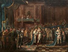 Gustav Adolf's Farewell Speech to the Estates. Artist: Hagelberg, Nils (Niclas) (1767-1818)