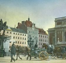 Gustav Adolf's Square, Stockholm, Sweden, late 19th-early 20th century. Creator: Fradelle & Young