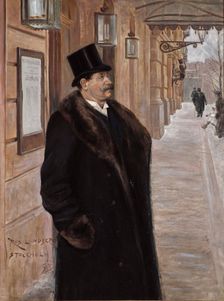 Gustav Fredrikson, 1832-1921, 1893. Creator: Karl Robert Lundberg