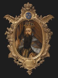 Gustav I, 1497-1560, King of Sweden, c16th century. Creator: Anon
