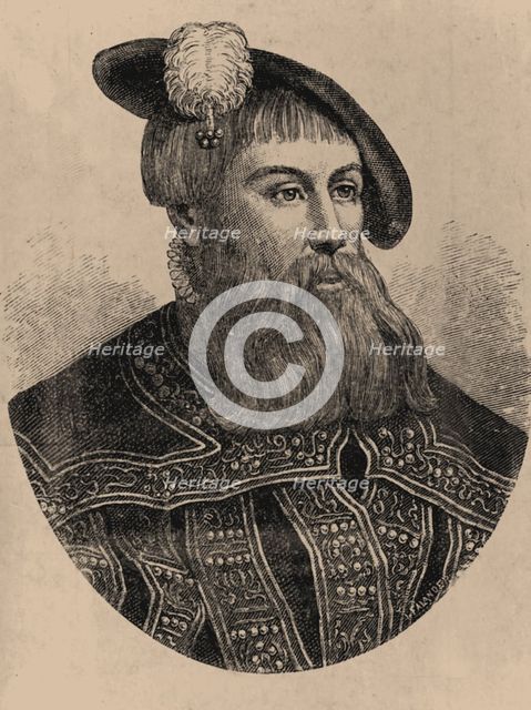 Gustav I of Sweden. Artist: Anonymous  