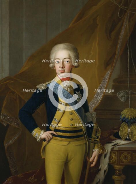 Gustav IV Adolf, 1778-1837, King of Sweden, 1793. Creator: Per Krafft the Elder.