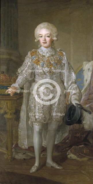 Gustav IV Adolf as a child. Creator: Lorens Pasch the Younger.