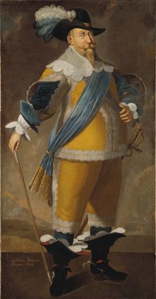 Gustav II Adolf, 1594-1632, King of Sweden, c17th century. Creator: Anon