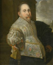 Gustav II Adolf, 1594-1632, King of Sweden, c17th century. Creator: Anon