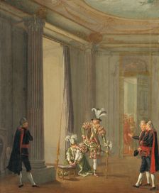 Gustav III, 1746-92, King of Sweden as Meleager, c18th century. Creator: Per Hillestrom