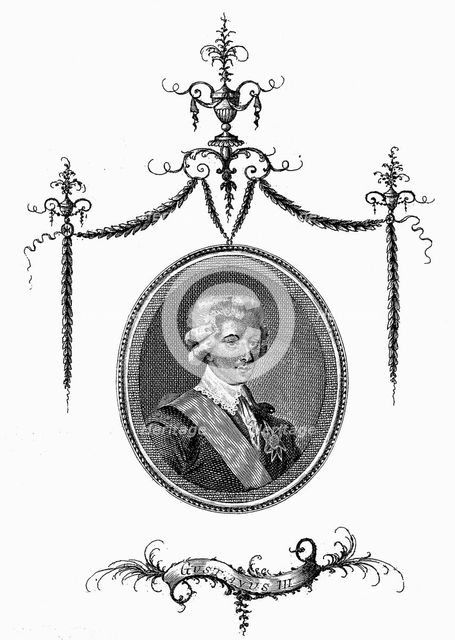 Gustav III, King of Sweden, 1771-1792. Artist: Unknown