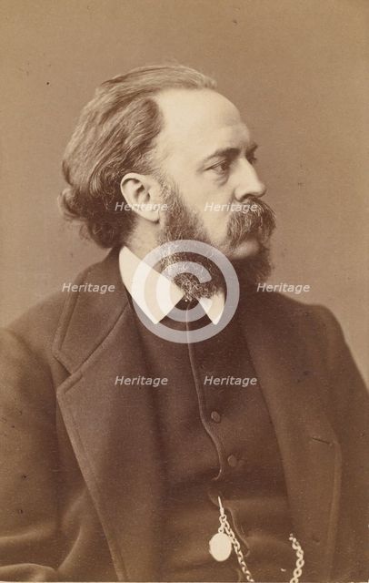 Gustav Karl Ludwig Richter, after 1867. Creator: Loescher & Petsch.