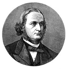 Gustav Robert Kirchhoff, German physicist, 1876. Creator: Unknown