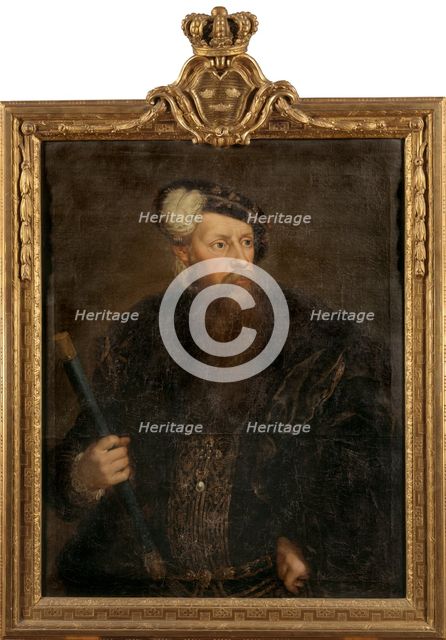 Gustav Vasa (1496-1560), King of Sweden, c.1768. Creator: Lorens Pasch the Younger.