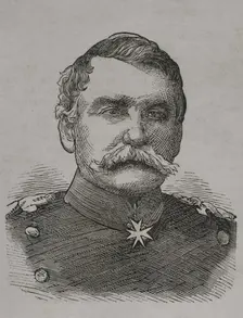 Gustav von Alvensleben (1803-1881), Prussian general, 1870. Creator: Unknown