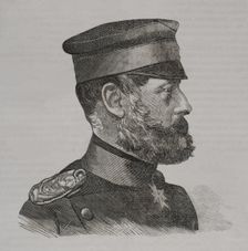 Gustav von Stiehle (Friedrich Wilhelm Gustav Stiehle) (1823-1899), Prussian infantry general, 1870. Creator: Unknown