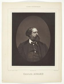Gustave Aimard, c. 1876. Creator: Etienne Carjat