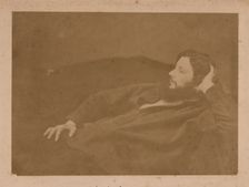 Gustave Courbet, ca 1865. Creator: Anonymous
